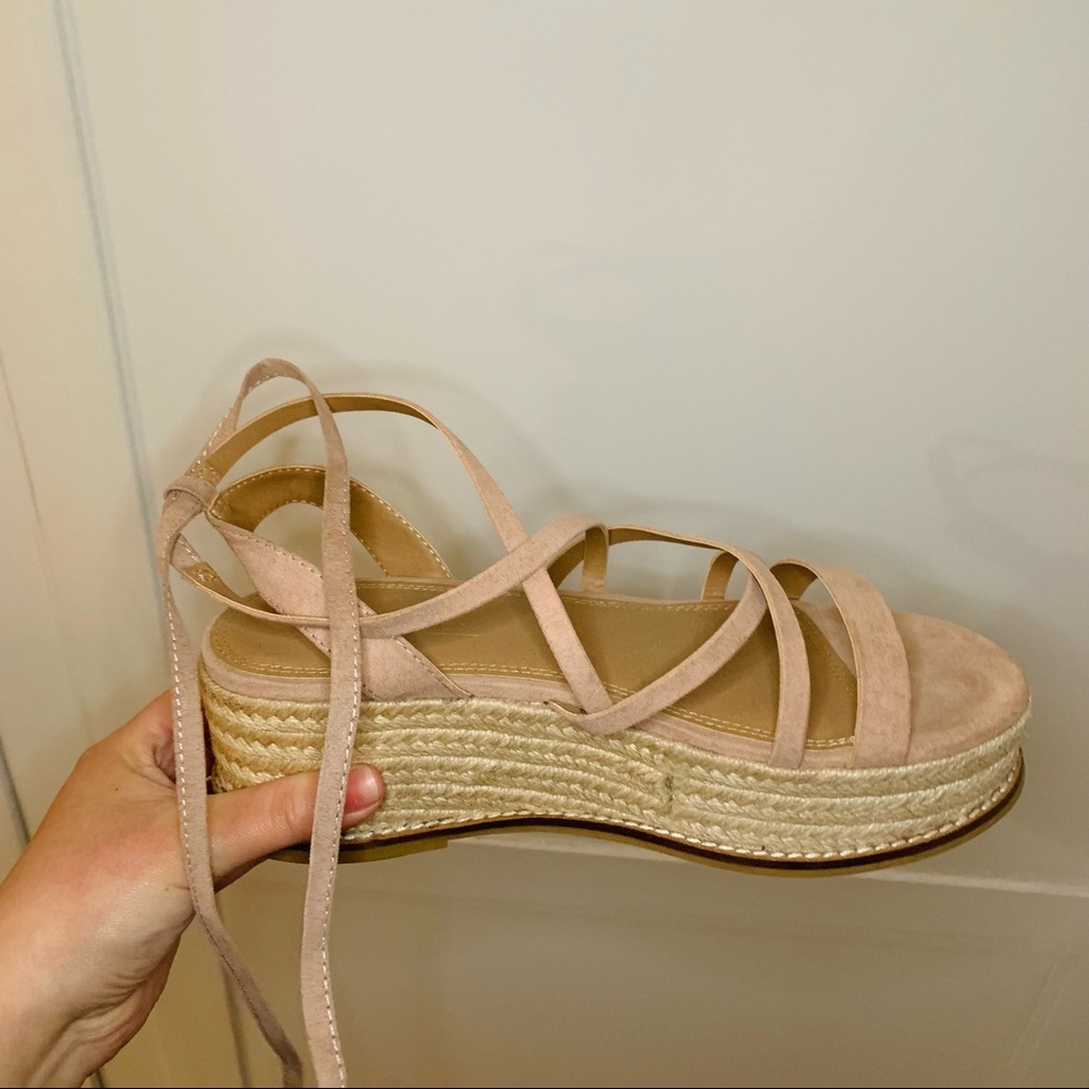 ASOS Pink Wedges Size 6